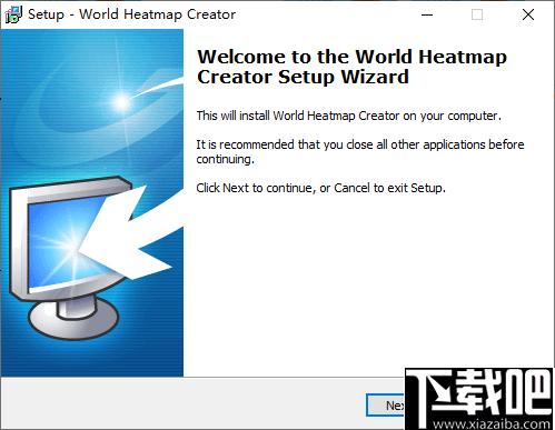 vovsoft world heatmap creator下载,地理热图,数据标注